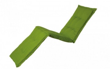 1 ligbedkussen teakhout ligbed olijfgroen