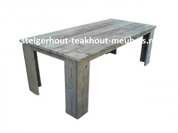 1 steigerhout tafel classic naam