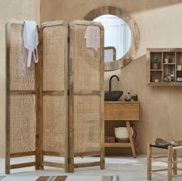 Badkamermeubel teck sfeer 1 waskom sfeer