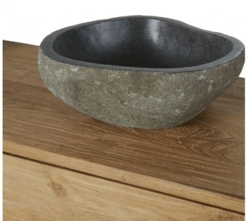 Badkamermeubel teck waskom