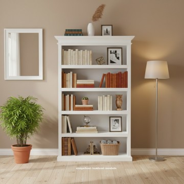 Boekenkast wit ca634 n