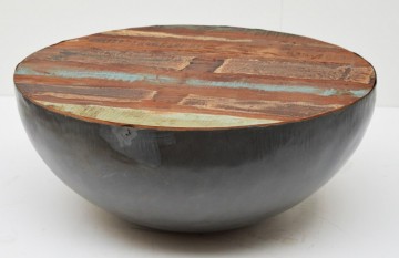 Bowl salontafel rustique 70 x 32