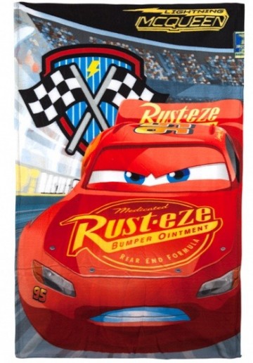 Disneyfleece dekencars100x150cmrood252707