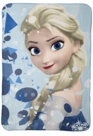 Disneyfrozenelsafleece dekenblauw100x140cm3240171571220767
