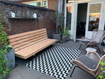 Douglas balkenbank 5balken opzij n