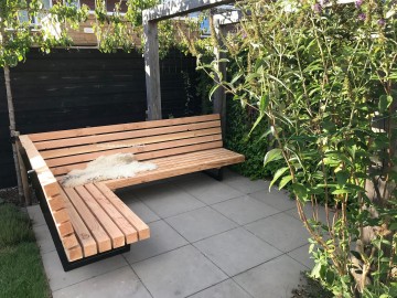 Douglas hoekbank balken n 0