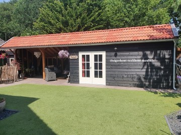 Douglas kapschuur berging zwart n