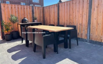 Douglas tafel h poot n