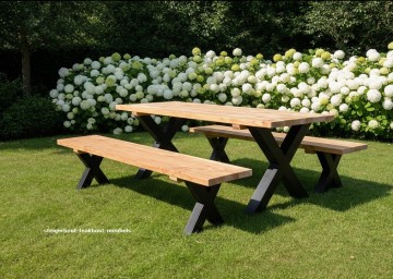 Douglas tuintafel metaal x verkleind n