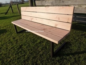 Douglashout bank metaal n 0