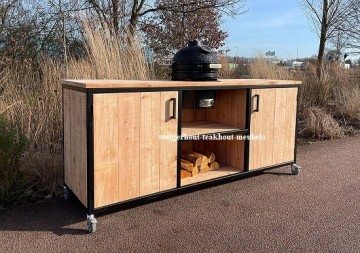 Douglashout buitenkeuken douglasie opzij n