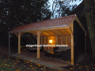 Douglashout kapschuur leende