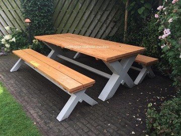 Douglashout picknick set naam