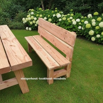 Douglashout tuinbankje malta n 0