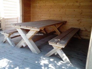 Douglashout tuinset luxe 21