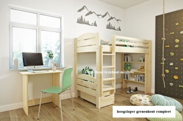 Hoogslaper 1 met bureau n