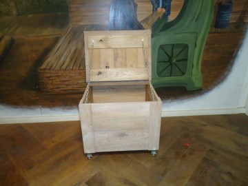 Houten kist open65x65x50