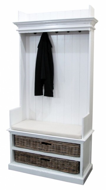 Kapstok kast wit ca593 2