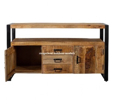 Mangohout dressoir bo 135 1 open n