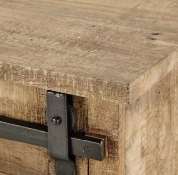 Mangohout dressoir g detail