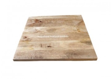 Mangohout tafelblad n 0