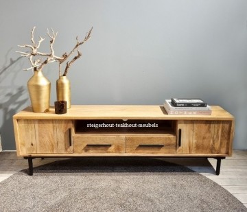 Mangohout tvmeubel groot n