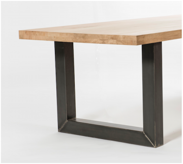 Metalen onderstel u poot