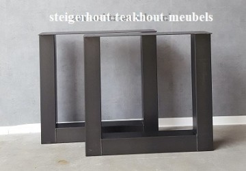 Metalen u poot 10x10