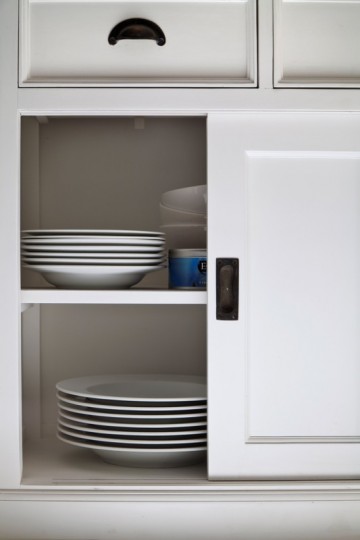 Nova solo dressoir wit b130ct open