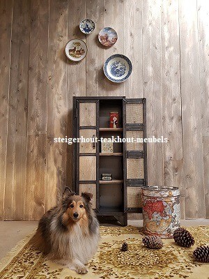 Opbergkast steigerhout roel klant n