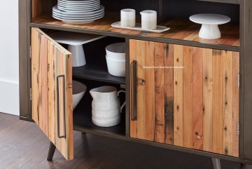 Sloophout kast nordic open 19002 n