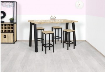 Steigerhout bartafel vpoot sfeer n