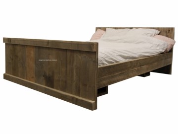 Steigerhout bed basic nieuw n