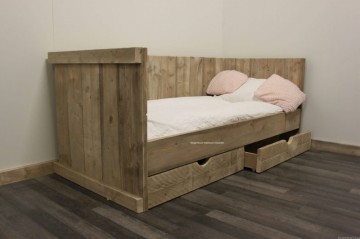 Steigerhout bedbank oscar 2 n