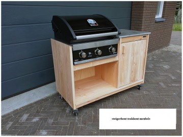 Steigerhout buitenkeuken grandhall 1 nieuw steigerhout n