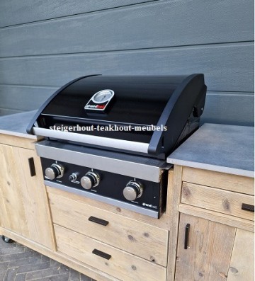 Steigerhout buitenkeuken grandhall 3 dichtbij n