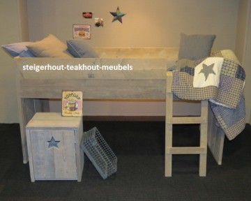 Steigerhout half hoogslaper myrthe 1