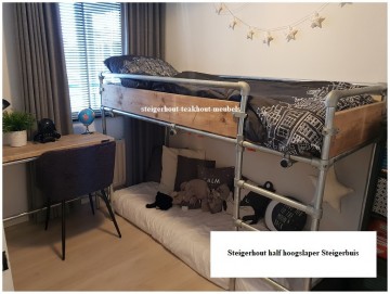 Steigerhout half hoogslaper steigerbuis n