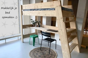 Steigerhout hoogslaper side n