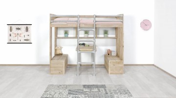 Steigerhout hoogslaper steigerbuis sfeer n