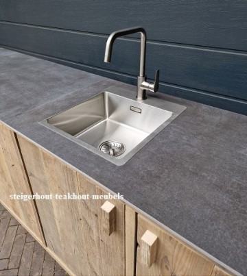 Steigerhout kast wasbak kraan deuren 120 180 240 detail n