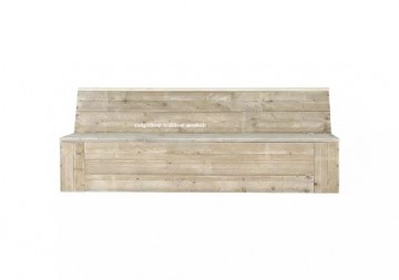 Steigerhout klepbank basic luxe