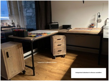 Steigerhout laden kast sfeer n