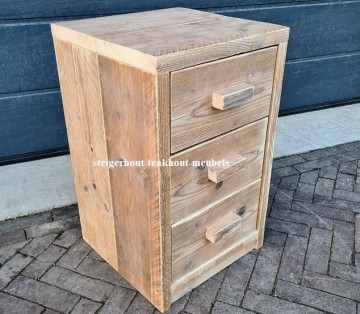Steigerhout ladenkast basic bureau n 0