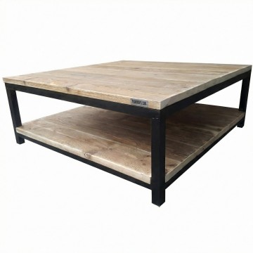 Steigerhout salontafel industrie 1 vrij