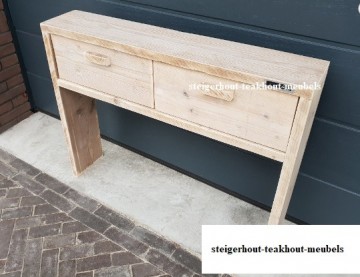 Steigerhout sidetable laden