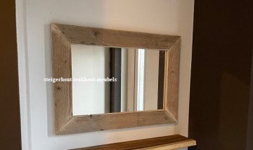 Steigerhout spiegel verstek n