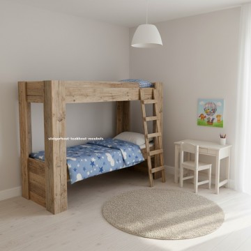 Steigerhout stapelbed roxanne 3 verkleind n