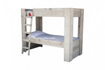 Steigerhout stapelbed stapel n