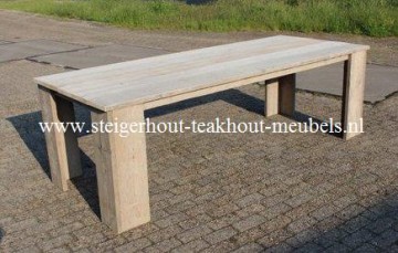 Steigerhout tafel classic onbehandeld